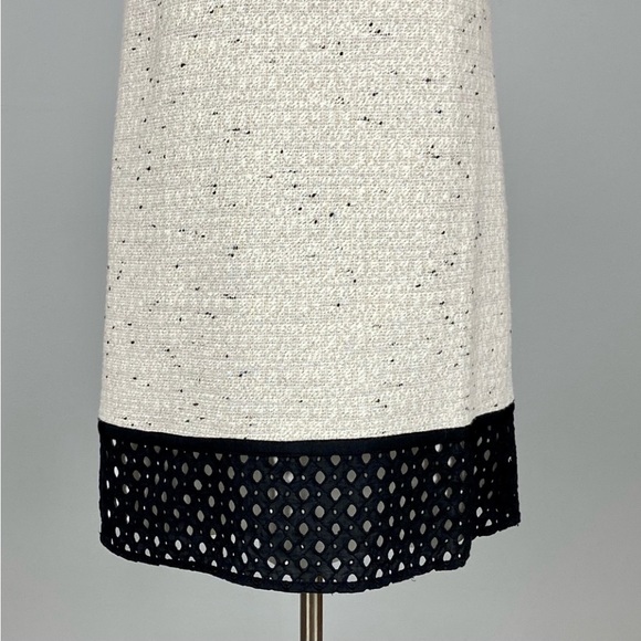 CLOSET CLOSING!!!🌳ANN TAYLOR🌳TEXTURED MINI MOD SHIFT DRESS - Picture 5 of 12